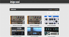Desktop Screenshot of designasound.com
